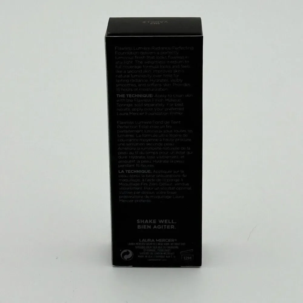 Laura Mercier Flawless Lumière Radiance-Perfecting Foundation in Shade Vanille 1